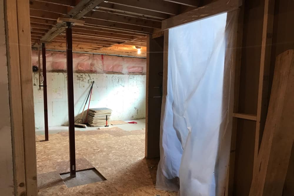 basement renovation