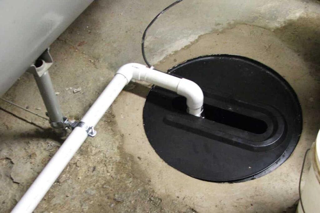 sump pump installation