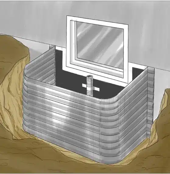 window well diagram